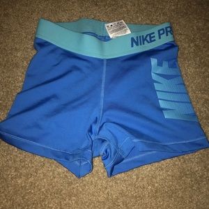 light blue nike pros